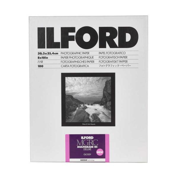 イルフォード　MULTIGRADE RC DELUXE GLOSSY(光沢) 8x10インチ 100...