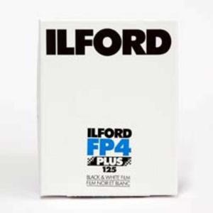 イルフォード　「シートフイルム」イルフォード FP4 プラス 125(4×5インチ)25枚　FP44X525 写真フィルムの商品画像