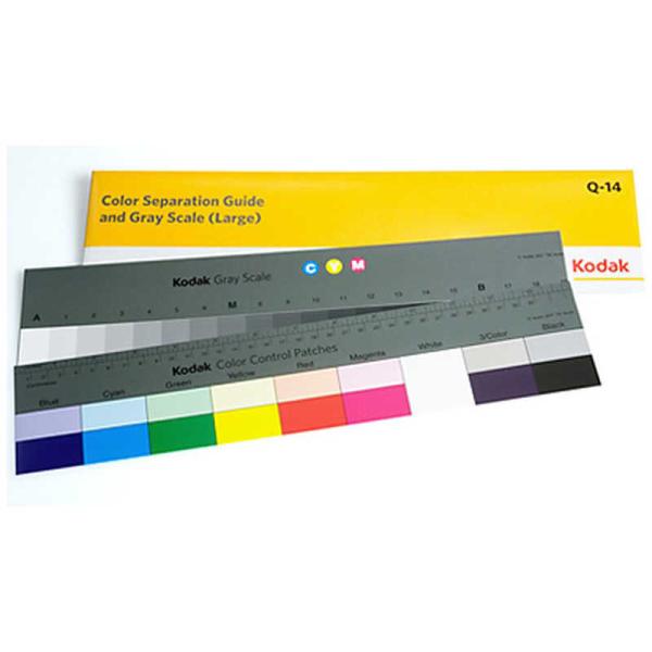 コダック　カラーセパレーションガイド&amp;グレースケールラージ　Q-14
