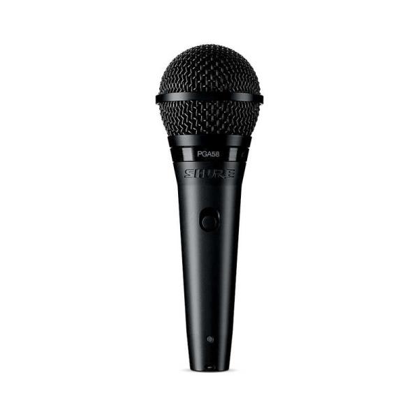 SHURE　ボーカル用カーディオイド・ダイナミックマイクロホン(標準プラグケーブル付き)　PGA58...