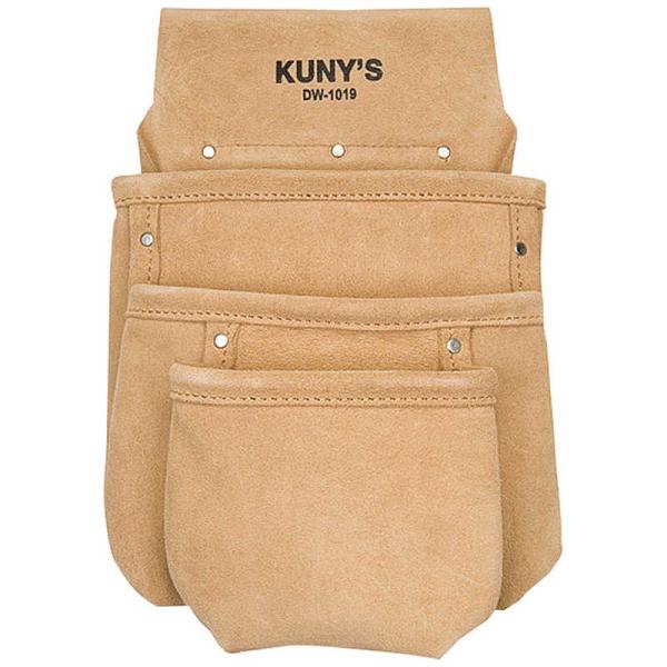 KUNYS　スプリットレザー 腰袋片側 W235×H356mm　DW-1019
