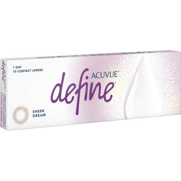 ジョンソン＆ジョンソン　(度あり/-4.25) ワンデーアキュビューディファインモイスト シアードリ...