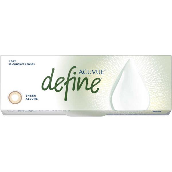 ジョンソン＆ジョンソン　(度あり/-1.00) ワンデーアキュビューディファインモイスト シアーアリ...