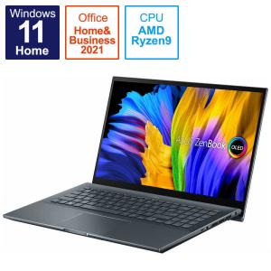 ASUS エイスース ノートパソコン Zenbook Pro 15 OLED UM535QA パイングレー   UM535QAKY212WS