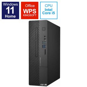 ASUS エイスース デスクトップパソコン ExpertCenter D5 SFF ブラック  D500SCI511400A