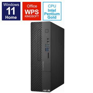 ASUS エイスース デスクトップパソコン ExpertCenter D5 SFF ブラック  D500SCG6405TA