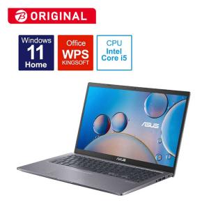 ASUS エイスース　ノートパソコン X515JA スレートグレー [15.6型 /intel Core i5 /メモリ:8GB /SSD:512GB]　X515JABQ1827W