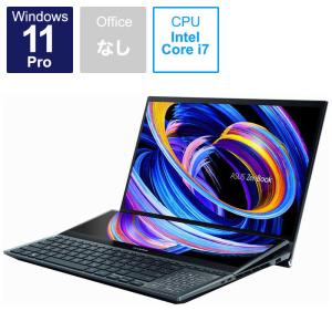 ASUS エイスース ノートパソコン ZenBook Pro Duo 15 OLED セレスティアルブルー   UX582ZM-H2049X