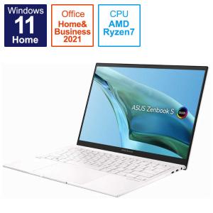 ASUS エイスース ノートパソコン Zenbook S 13 OLED リファインドホワイト  UM5302TA-LX143WS