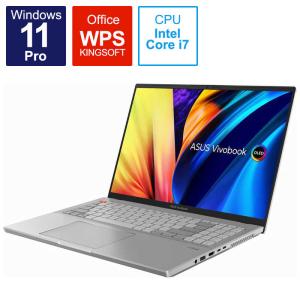ASUS エイスース ノートパソコン Vivobook Pro 16X OLED クールシルバー  N7601ZMMQ148X