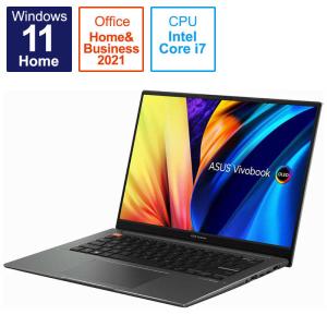 ASUS エイスース コジマ ノートパソコン Vivobook S 14X OLED ミッドナイトブラック  S5402ZA-M9027WS
