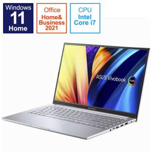 ASUS エイスース ノートパソコン Vivobook 15X OLED トランスペアレントシルバー  X1503ZAL1280WS