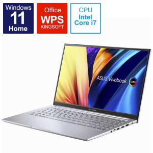 ASUS エイスース ノートパソコン Vivobook 15X OLED トランスペアレントシルバー  X1503ZAL1280W