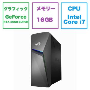 ASUS エイスース コジマ ゲーミングデスクトップパソコン ROG Strix グレー  G10CEI7R2060SBY