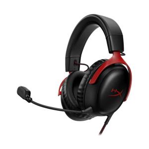 HYPERX　ゲーミングヘッドセット Cloud III ブラック/レッド ［φ3.5mmミニプラグ...