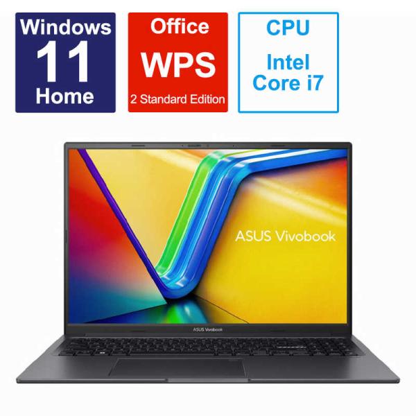 ASUS エイスース　ノートパソコン Vivobook 16X [ 16型 / Win11 / Co...