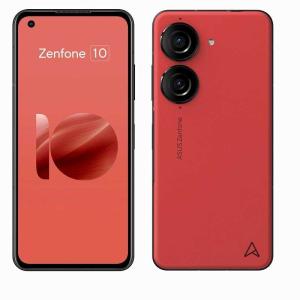 ASUS エイスース　SIMフリースマートフォン Zenfone 10 Qualcomm Snapdragon 8 Gen 2 5.9インチ エクリプスレッド　ZF10-RD8S256