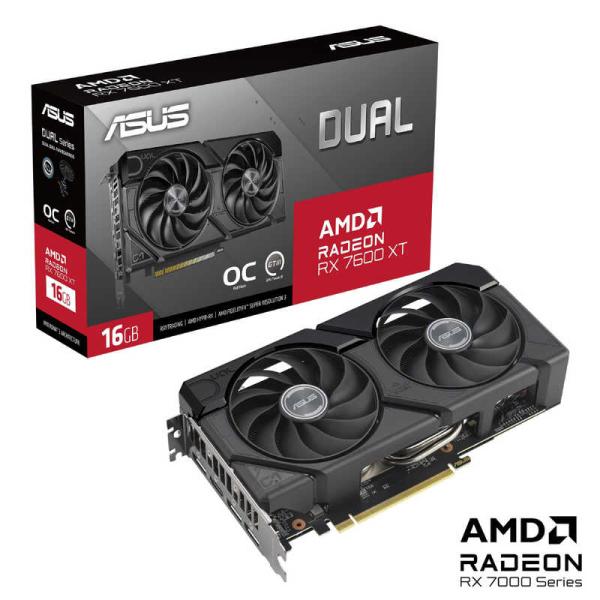 ASUS エイスース　グラフィックボード Radeon RXシリーズ 16GB RX7600XT 「...