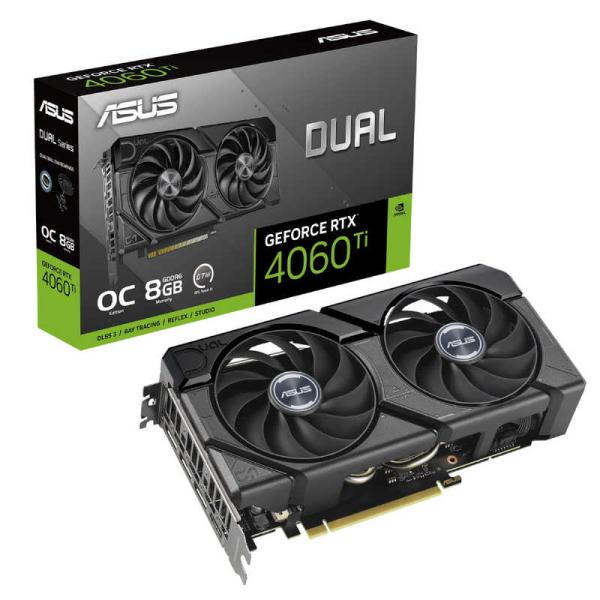 ASUS エイスース　グラフィックボード RTX4060Ti ［GeForce RTXシリーズ /8...