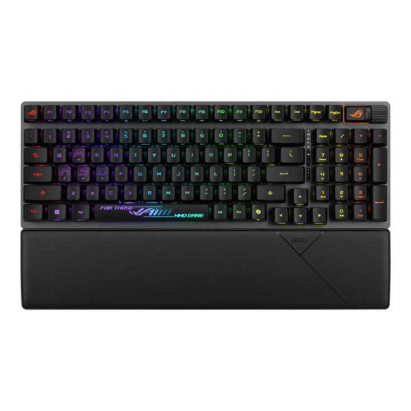 ASUS エイスース　ゲーミングキーボード(黒) ［有線・ワイヤレス /Bluetooth・USB ...