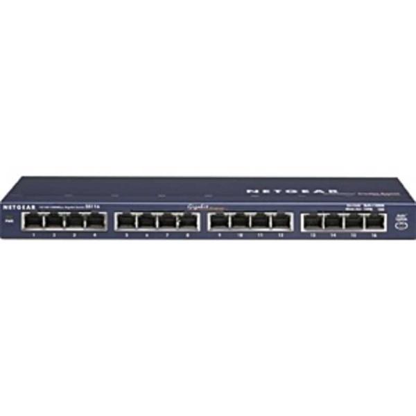 NETGEAR　ギガビットイーサネットスイッチ(16ポート)　GS116-200JPS