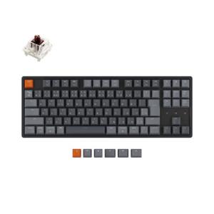 茶軸 テンキーレス K8 RGBライト Gateron茶軸　K8-91-Swap-RGB-Brown-JP