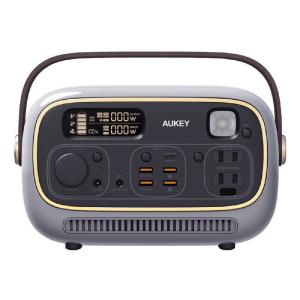 AUKEY ポータブル電源 PowerStudio 300 グレー GREY PS-RE03-GY