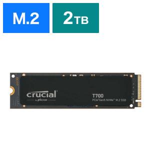 CRUCIAL　T700 2TB PCIe Gen5 NVMe M.2 SSD ［M.2］「バルク品」　CT2000T700SSD3JP