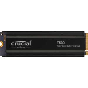 CRUCIAL　内蔵SSD PCI-Express接続 NVMe (PCIe Gen 4 x4) Heatsink付 T500 Heatsink ［2TB /M.2］「バルク品」　CT2000T500SSD5JP｜y-kojima