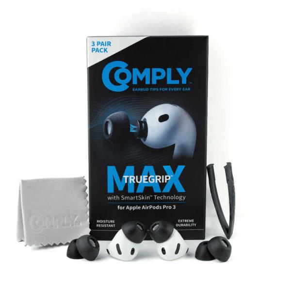 コンプライ　イヤーピースM COMPLY ブラック　APPRO3-MAX-M-3P-BLK