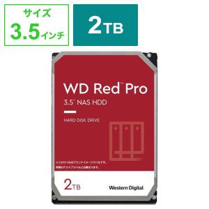 WESTERN DIGITAL   内蔵HDD WD RED PRO NAS HARD DRIVE  WD2002FFSX