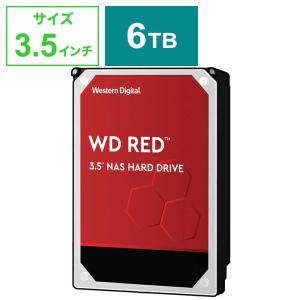 WESTERN DIGITAL　WesternDigital Red SATA6G 接続 ハードディスク 6TB「バルク品」　WD60EFAX-RT