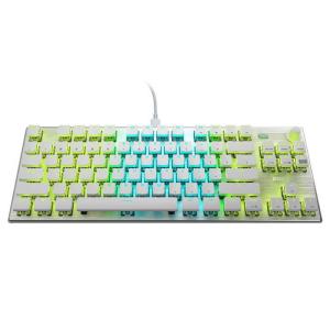 ROCCAT ゲーミングキーボード VULCAN TKL Pro 英語配列 テンキーレス ホワイト  ROC12642