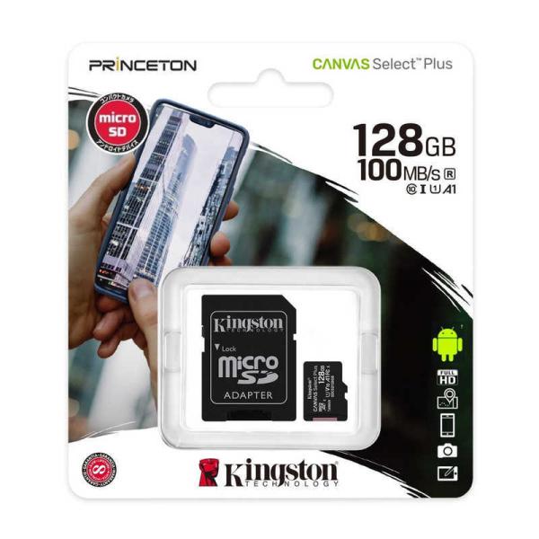キングストン　Canvas Select Plus microSD 128GB　KF-C40128-...