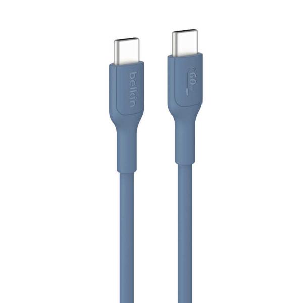 BELKIN　USB-C to USB-C ケーブル 60W 2M ブルー　CAB023fq2MBL