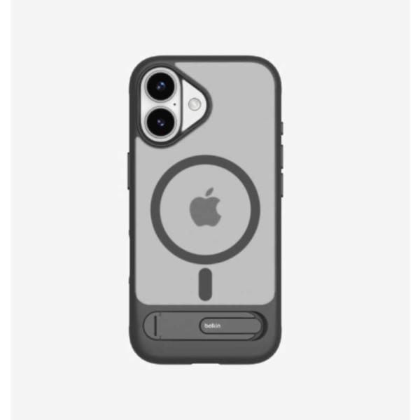 BELKIN　SheerForce iPhone 17用 MagSafe対応保護ケース キックスタン...