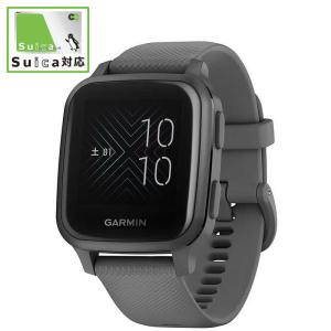 GARMIN　Venu Sq Shadow Gray Slate  スマートウォッチモード 約6日間 GPSのみ 約14時間 　010-02427-70