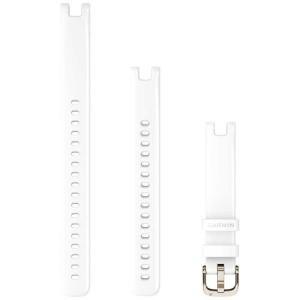 GARMIN　Lily バンド 14mm White Silicone / Cream Gold 0101306820　0101306820｜y-kojima