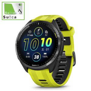 GARMIN　スマートウォッチ Forerunner 965 Amp Yellow(Suica対応)　010-02809-62