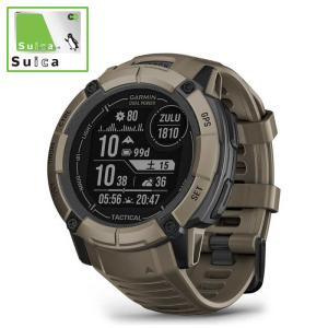 GARMIN　スマートウォッチ Instinct 2X Dual Power Tactical Edition Coyote Tan(Suica対応)　010-02805-62｜コジマYahoo!店