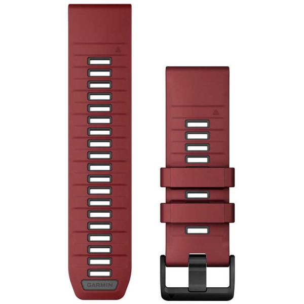 GARMIN　QuickFit F8 26mm Marsala/ Graphite 26mm Mar...