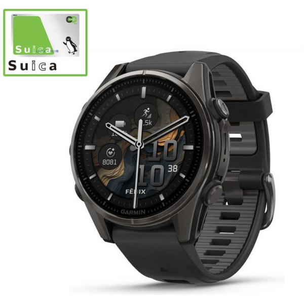 GARMIN　fenix 8(フェニックス 8)Sapphire AMOLED 43mm GPSスマ...