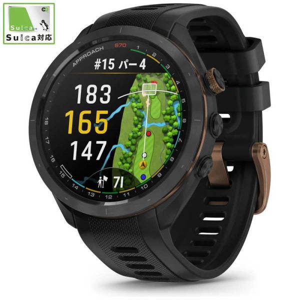GARMIN　(Suica対応)Approach(アプローチ) S70 47mm GPSゴルフナビ ...