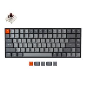 キークロン　キーボード K2(V2)White LED(茶軸・英語配列) [有線・ワイヤレス /Bluetooth・USB]　K2-A3-US｜コジマYahoo!店