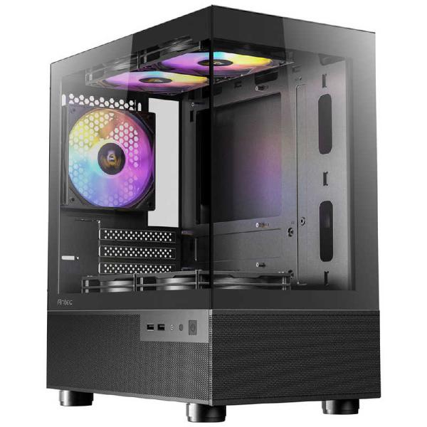 ANTEC　PCケース［Micro ATX /Mini-ITX］ブラック　CX200M RGB El...