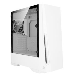 ANTEC ARGB搭載 強化ガラス ATX対応ミドルタワー PCケース DP501 White DP501WHITE