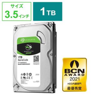 SEAGATE　内蔵HDD BarraCuda [3.5インチ /1TB]「バルク品」　ST1000DM010