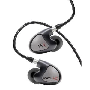 WESTONE イヤホン カナル型 MACH40 ユニバーサルIEM ガンメタルシルバー  WA-M40