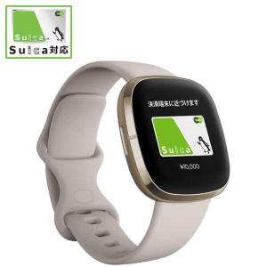 　Ｆｉｔｂｉｔ　Ｓｅｎｓｅ　ＧＰＳ搭載　スマートウォッチ　ルナホワイト／ソフトゴールド　Ｌ／Ｓ　サイズ　Ｆｉｔｂｉｔ　ルナホワイト　FB512GLWT-FRCJK