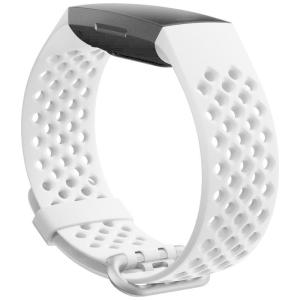 FITBIT Charge4交換用スポーツバンド Frost White Sサイズ Frost White FB168SBWTS